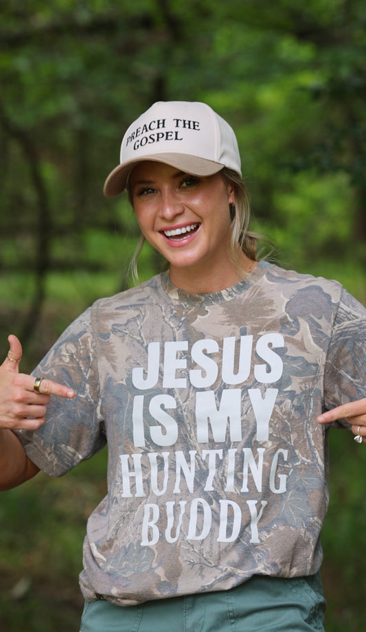 “Jesus is my Hunting Buddy” RealTree Advantage tshirt