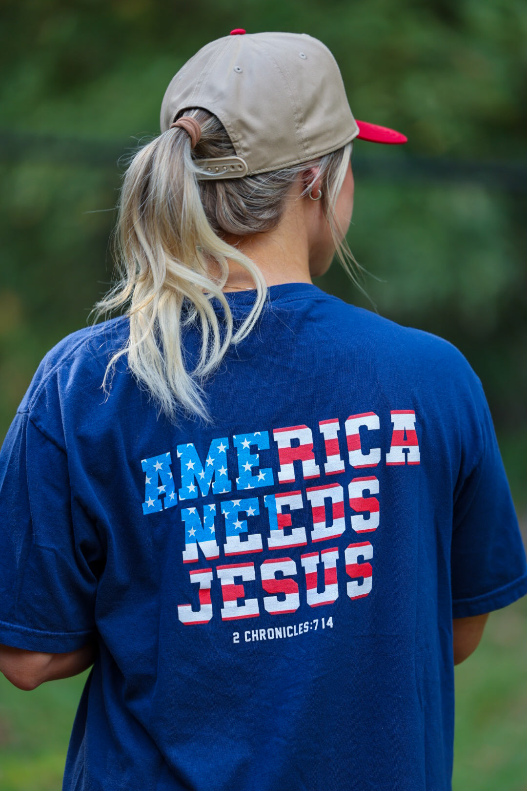 America Needs Jesus t-shirt